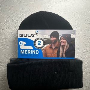 Beanies, 2pack Black & Gray